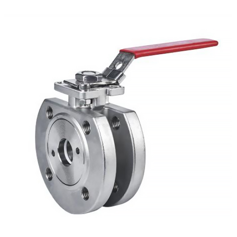 一片式对夹法兰球阀