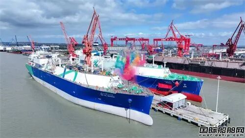 中国新纪录！沪东中华交付年度第10艘大型LNG船